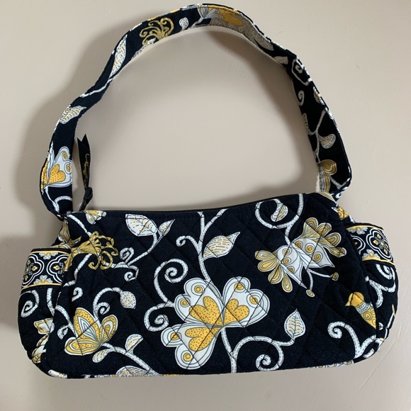 Vera Bradley Handbags - Vera Bradley Yellow Bird pattern shoulder bag